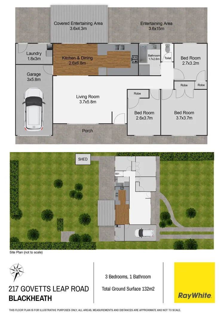 Floorplan of Homely house listing, 217 Govetts Leap Road, Blackheath NSW 2785