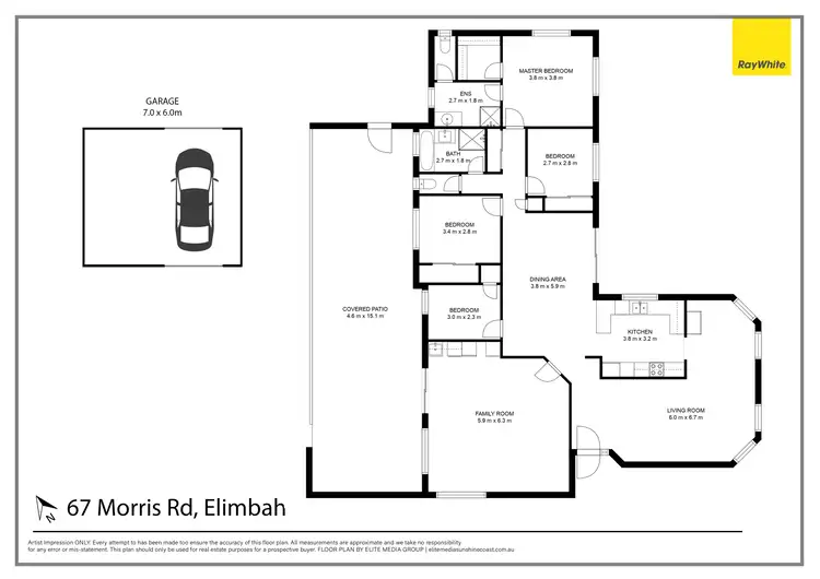 Floorplan of Homely house listing, 67 Morris Road, Elimbah QLD 4516