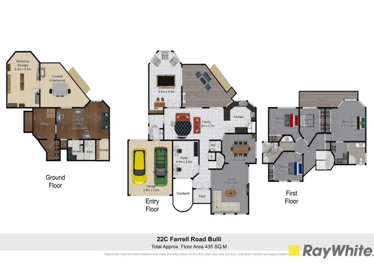 Floorplan of Homely house listing, 22C Farrell Road, Bulli NSW 2516