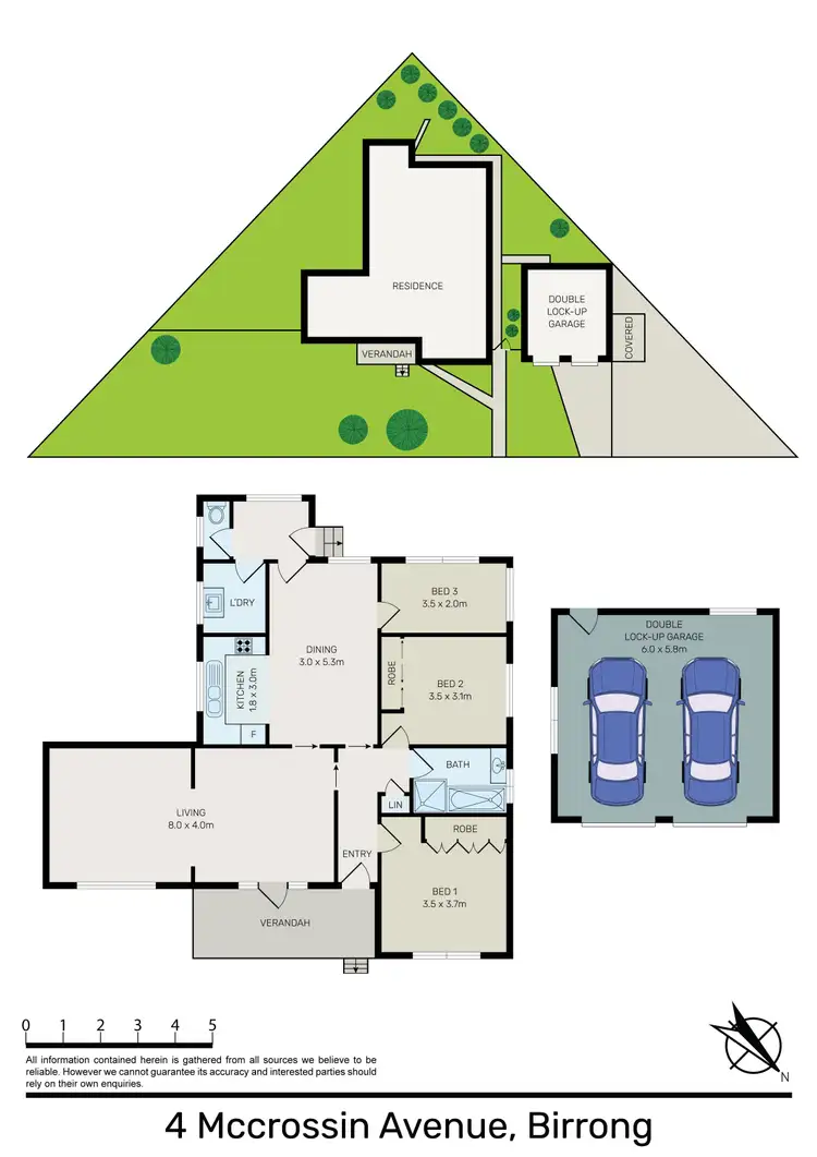 Floorplan of Homely house listing, 4 McCrossin Avenue, Birrong NSW 2143