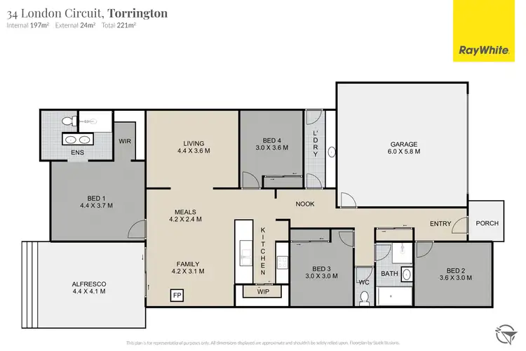 Floorplan of Homely house listing, 34 London Circuit, Torrington QLD 4350