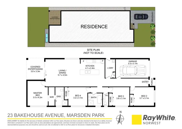 Floorplan of Homely house listing, 23 Bakehouse Avenue, Marsden Park NSW 2765