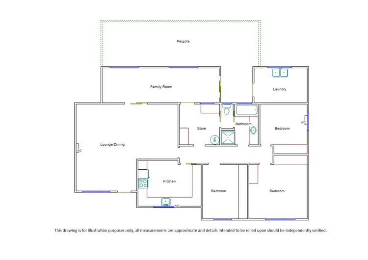 Floorplan of Homely house listing, 33 Haynes Street, Bordertown SA 5268
