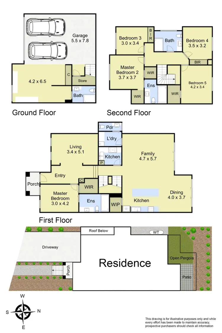 Floorplan of Homely house listing, 9A Marbray Drive, Glen Waverley VIC 3150