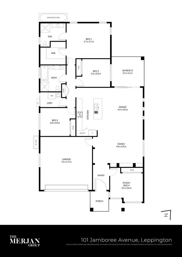 Floorplan of Homely house listing, 101 Jamboree Avenue, Leppington NSW 2179