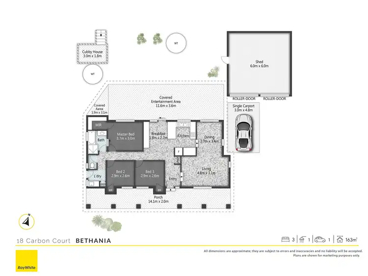 Floorplan of Homely house listing, 18 Carbon Court, Bethania QLD 4205