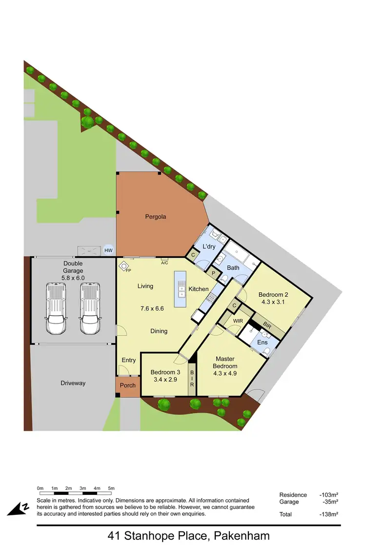 Floorplan of Homely house listing, 41 Stanhope Place, Pakenham VIC 3810