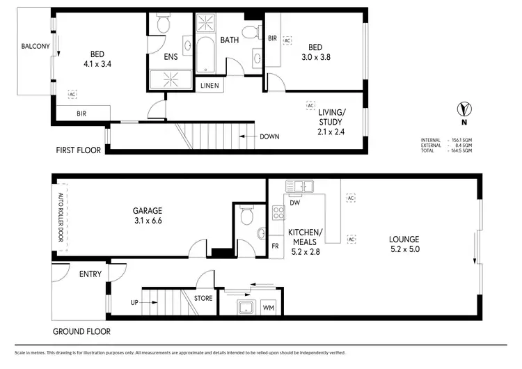 Floorplan of Homely house listing, 30b The Strand, Mawson Lakes SA 5095