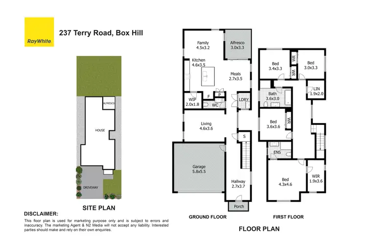 Floorplan of Homely house listing, 237 Terry Road, Box Hill NSW 2765