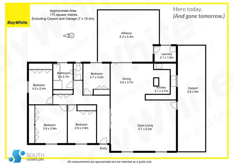 Floorplan of Homely house listing, 28 Keightley Street, Moruya NSW 2537