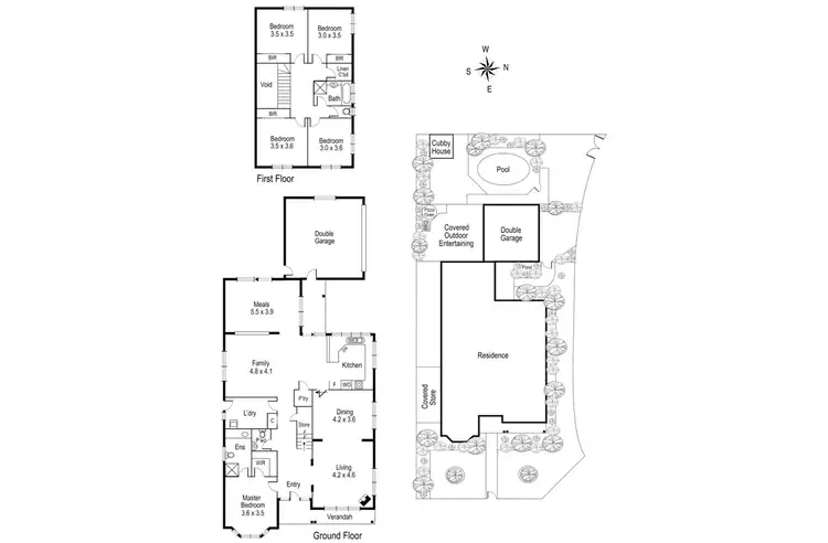 Floorplan of Homely house listing, 22 River Redgum Place, South Morang VIC 3752