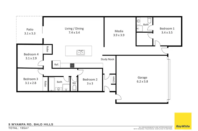 Floorplan of Homely house listing, 9 Wyampa Road, Bald Hills QLD 4036
