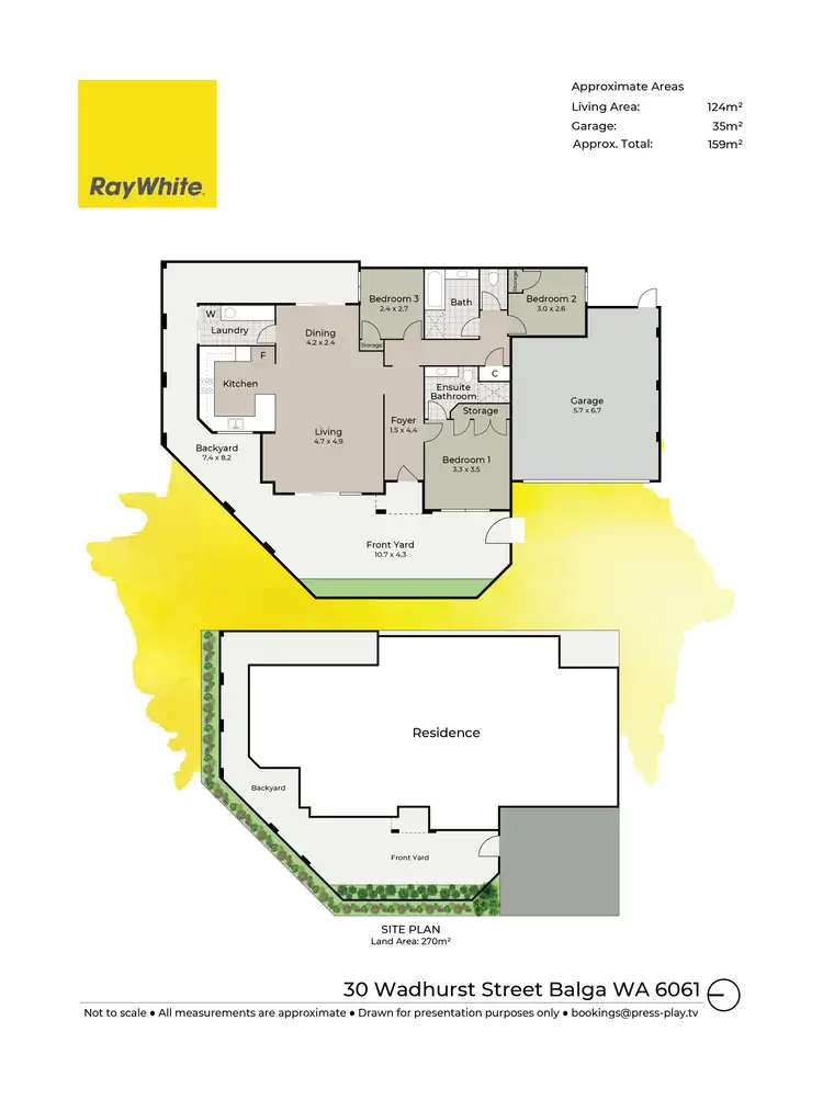 Floorplan of Homely house listing, 30 Wadhurst Street, Balga WA 6061