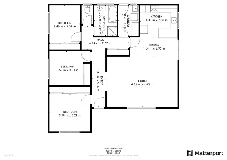 Floorplan of Homely house listing, 19 Currie Street, Swan Hill VIC 3585