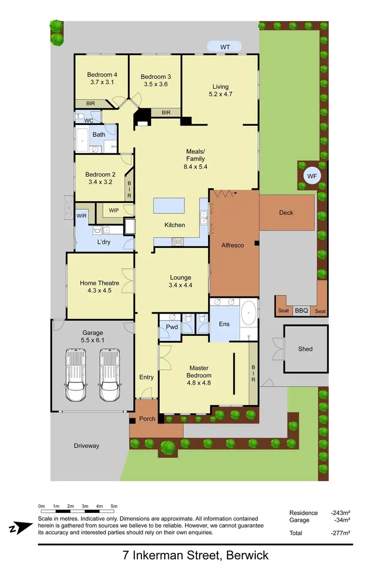Floorplan of Homely house listing, 7 Inkerman Street, Berwick VIC 3806