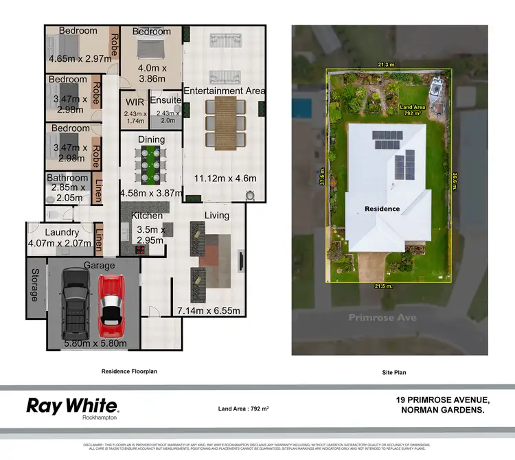 Floorplan of Homely house listing, 19 Primrose Avenue, Norman Gardens QLD 4701