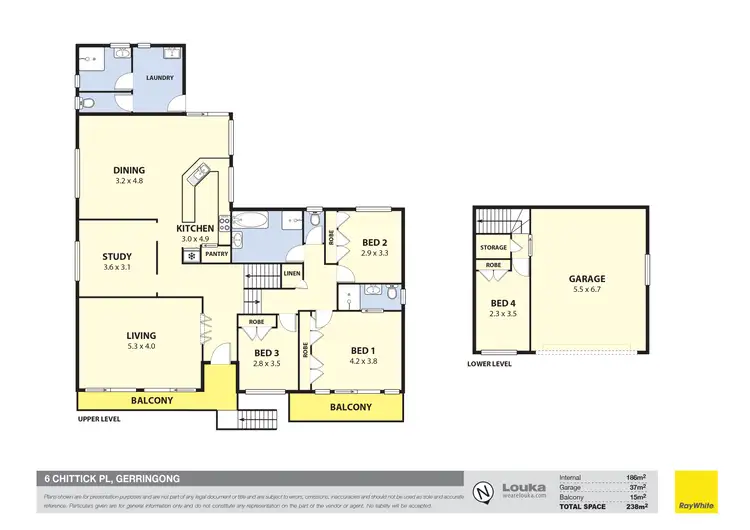 Floorplan of Homely house listing, 6 Chittick Place, Gerringong NSW 2534