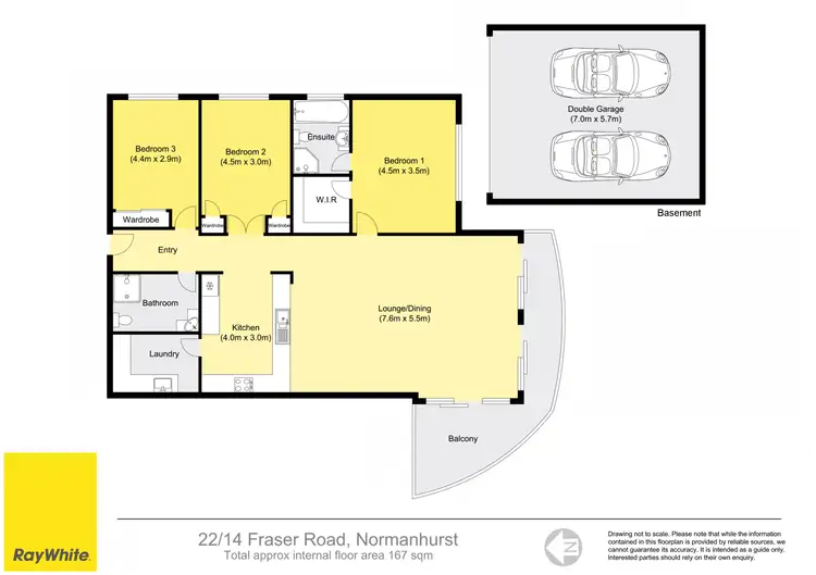 Floorplan of Homely unit listing, 22/14 Fraser Road, Normanhurst NSW 2076