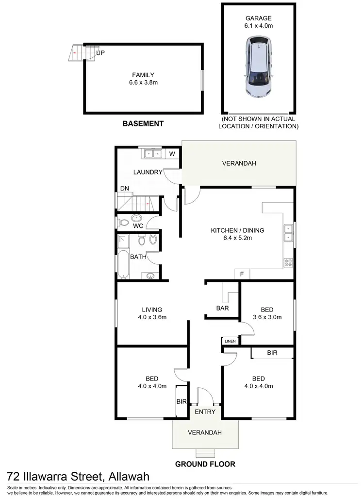 Floorplan of Homely house listing, 72 Illawarra Street, Allawah NSW 2218