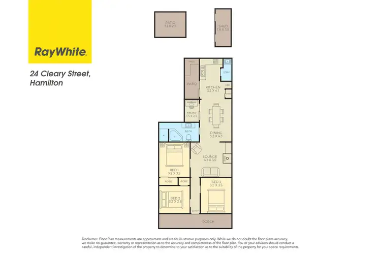 Floorplan of Homely house listing, 24 Cleary Street, Hamilton NSW 2303