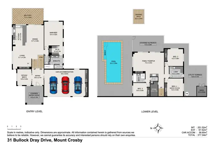 Floorplan of Homely rural property listing, 31 Bullock Dray Drive, Mount Crosby QLD 4306