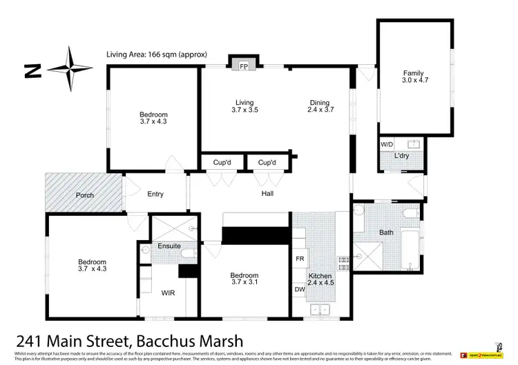 Floorplan of Homely house listing, 241 Main Street, Bacchus Marsh VIC 3340