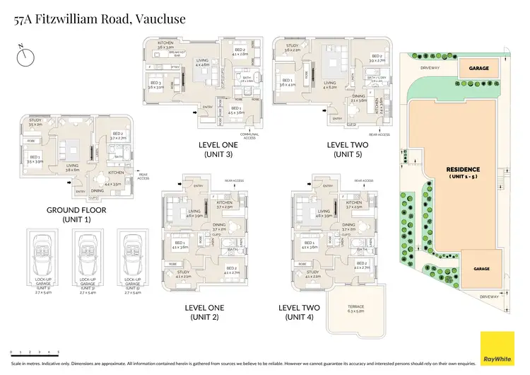 Floorplan of Homely block of units listing, 57A Fitzwilliam Road, Vaucluse NSW 2030