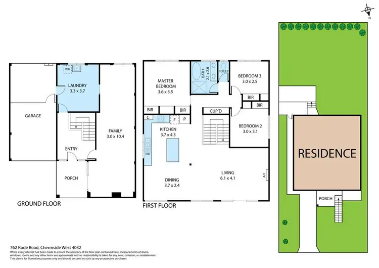 Floorplan of Homely house listing, 762 Rode Road, Chermside West QLD 4032