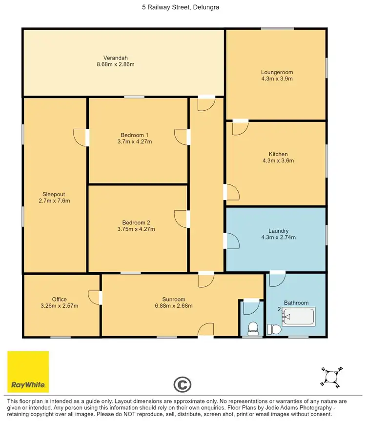 Floorplan of Homely house listing, 5 Railway Street, Delungra NSW 2403