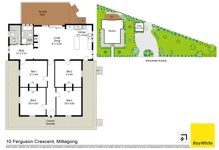 Floorplan of Homely house listing, 10 Ferguson Crescent, Mittagong NSW 2575