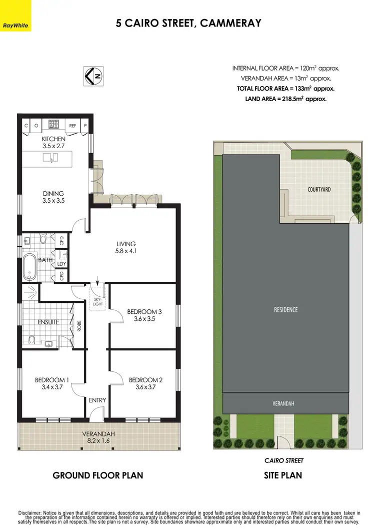 Floorplan of Homely house listing, 5 Cairo Street, Cammeray NSW 2062