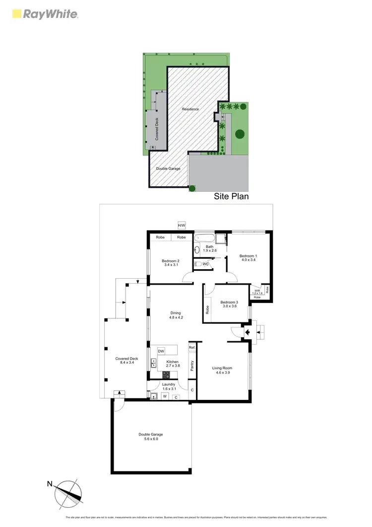 Floorplan of Homely villa listing, 3/21-23 Canberra Street, Patterson Lakes VIC 3197