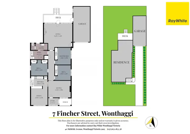 Floorplan of Homely house listing, 7 Fincher Street, Wonthaggi VIC 3995