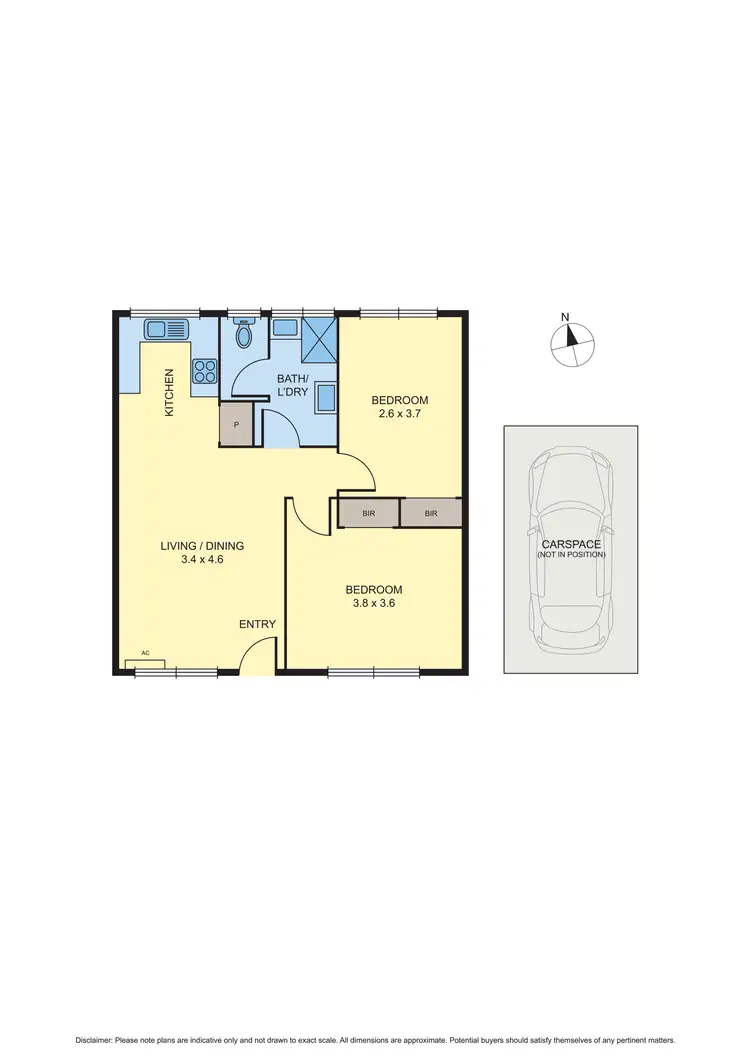 Floorplan of Homely unit listing, 4/9 Mincha Street, Brunswick West VIC 3055