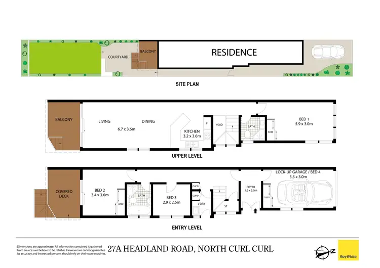 Floorplan of Homely house listing, 27 Headland Road, North Curl Curl NSW 2099