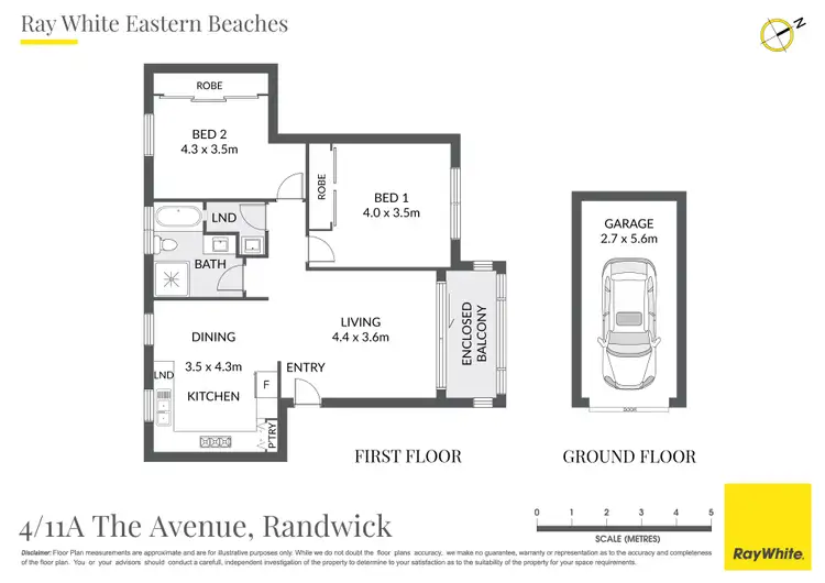 Floorplan of Homely apartment listing, 4/11A The Avenue, Randwick NSW 2031