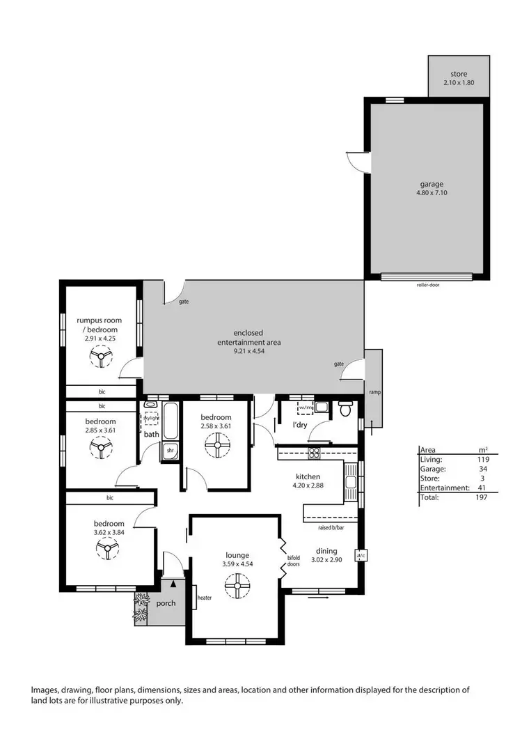 Floorplan of Homely house listing, 13 Roeder Crescent, Port Noarlunga SA 5167