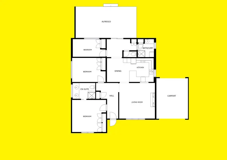 Floorplan of Homely house listing, 10 Rosemont Avenue, Mildura VIC 3500
