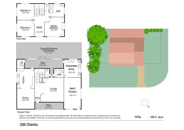 Floorplan of Homely house listing, 286 Charles Street, Cranbrook QLD 4814