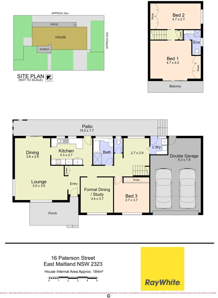 Floorplan of Homely house listing, 16 Paterson Street, East Maitland NSW 2323