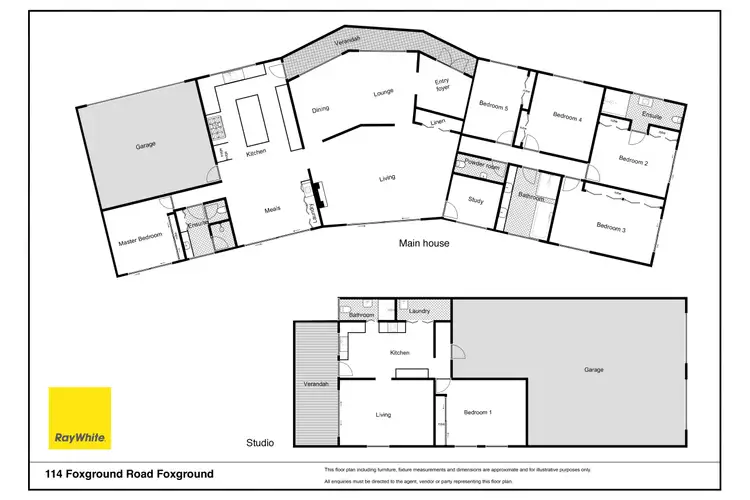 Floorplan of Homely rural property listing, 114 Foxground Road, Foxground NSW 2534