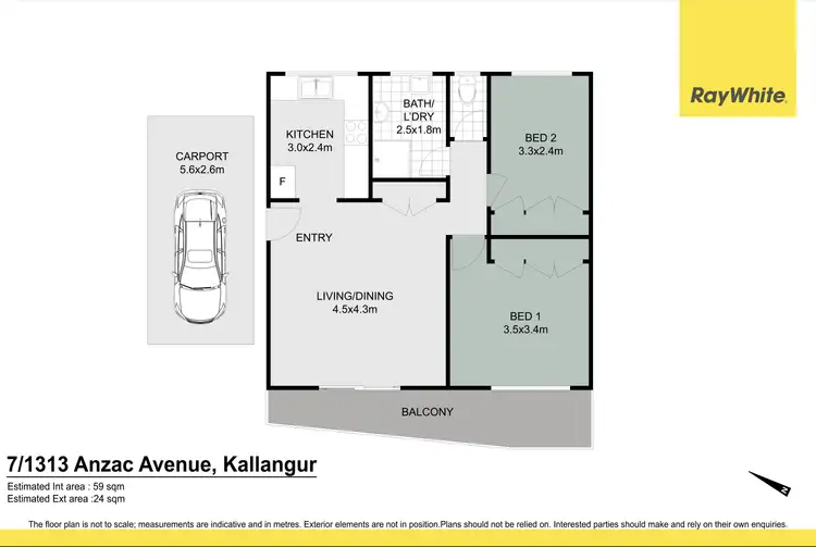 Floorplan of Homely unit listing, 7/1313 Anzac Avenue, Kallangur QLD 4503