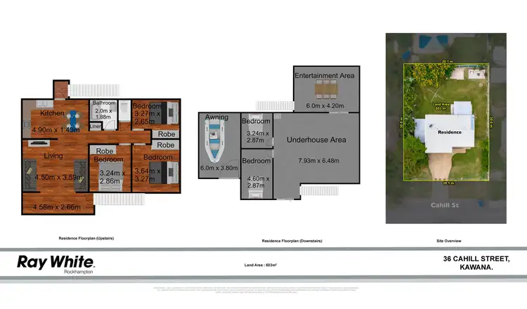 Floorplan of Homely house listing, 36 Cahill Street, Kawana QLD 4701