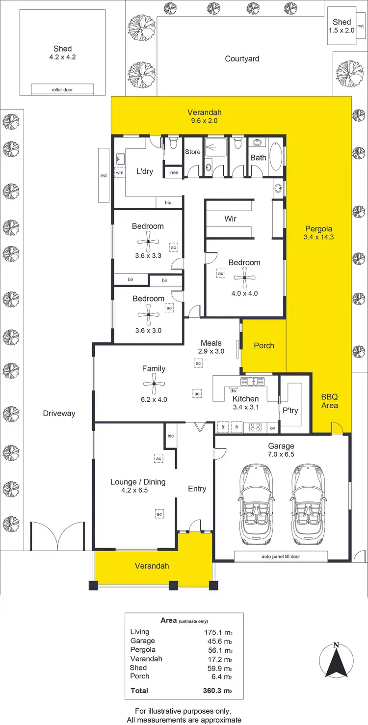 Floorplan of Homely house listing, 32 French Street, Netherby SA 5062