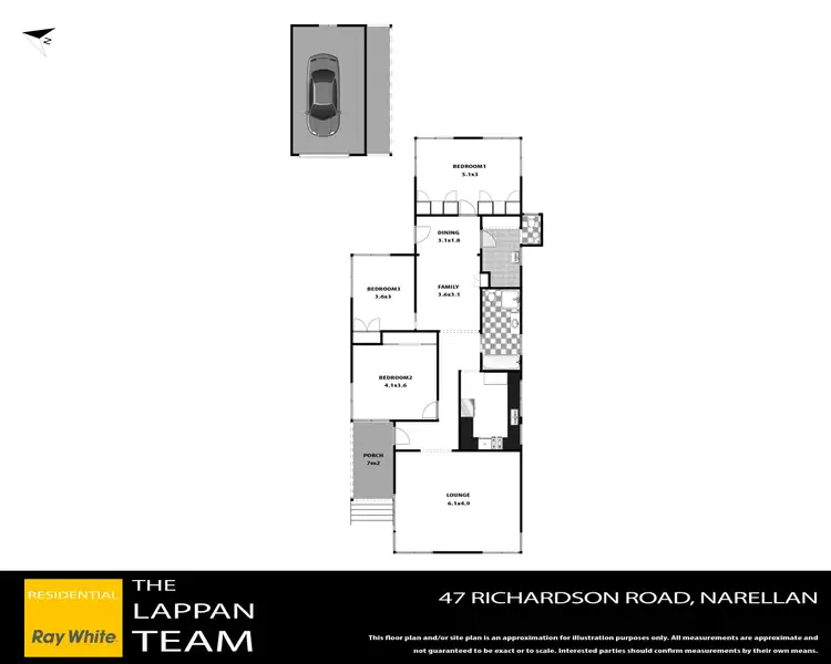 Floorplan of Homely house listing, 47 Richardson Road, Narellan NSW 2567