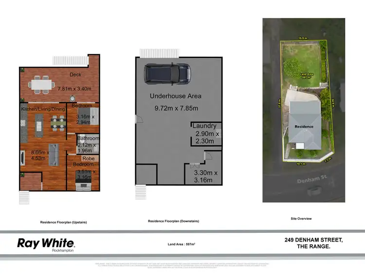 Floorplan of Homely house listing, 249 Denham Street, The Range QLD 4700