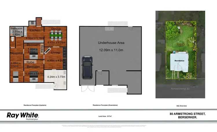 Floorplan of Homely house listing, 80 Armstrong Street, Berserker QLD 4701