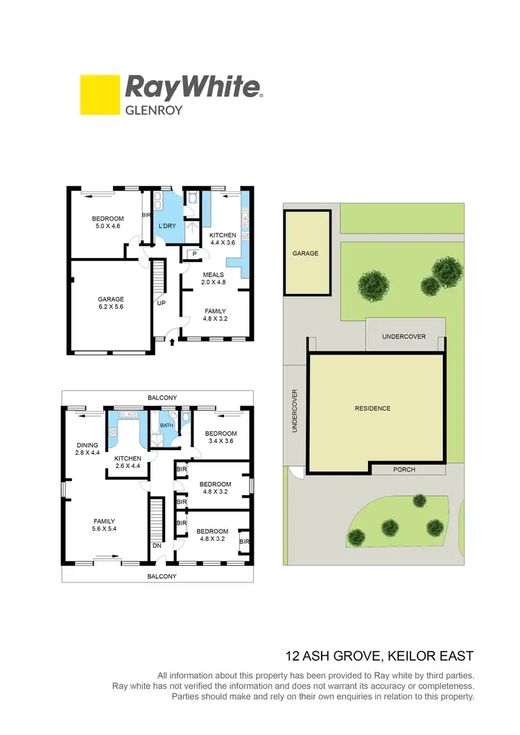 Floorplan of Homely house listing, 12 Ash Grove, Keilor East VIC 3033