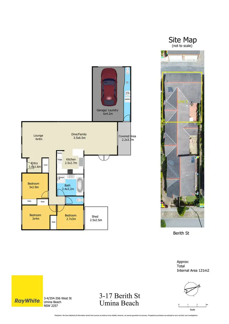 Floorplan of Homely villa listing, 3/17 Berith Street, Umina Beach NSW 2257