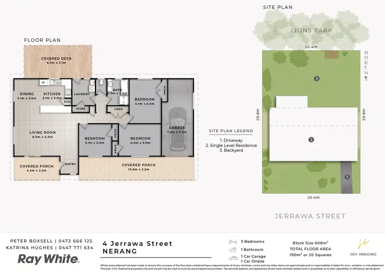 Floorplan of Homely house listing, 4 Jerrawa Street, Nerang QLD 4211